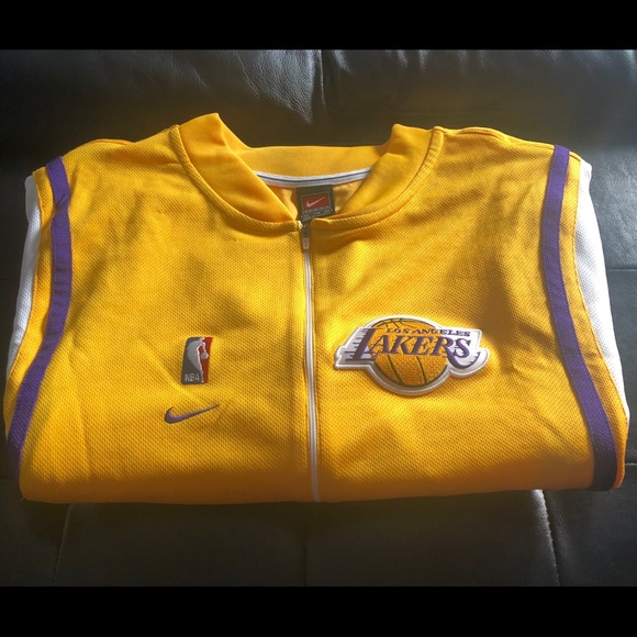 Nike Other - Nike LA LAKERS 2000’s Warm Up Jersey- 2XL NWOT